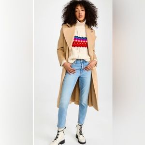 Rag & Bone High Rise Women’s Ankle Cigarette Jeans Size 24